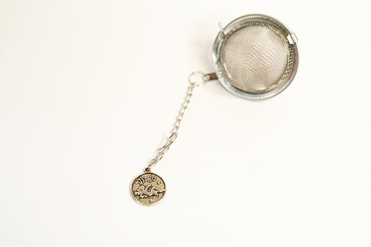 Zodiac Sign Charmed Tea Ball Strainer