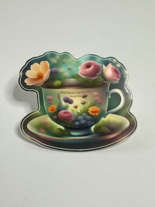 Magical Teacup Sticker